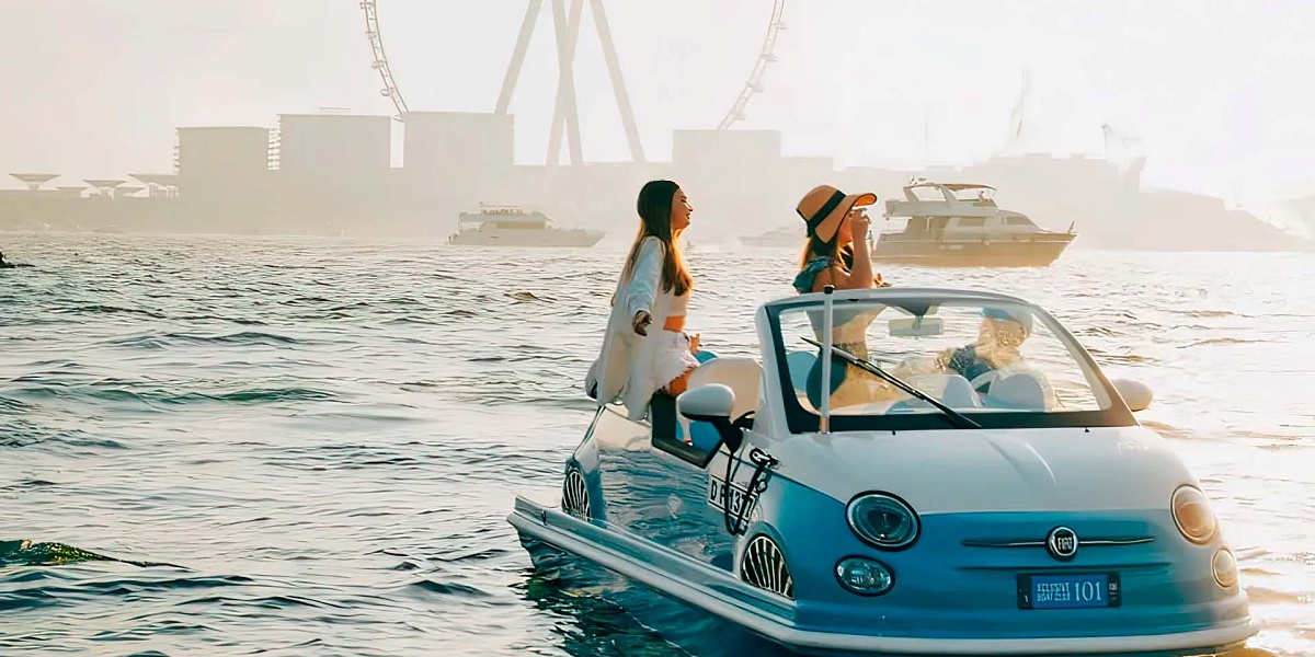 Аренда катера Fiat 500 Boat в Дубае